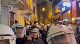 Turkey police detain dozens at protest against violence against women