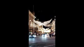 Christmas lights at Piccadilly