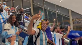 Temperatures and tempers rise as fans head to Mexico vs Argentina game