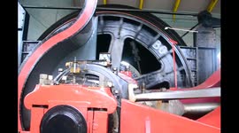 Engine at The Astley Green Colliery Museum in Astley, Greater Manchester, England.