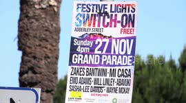 Cape Town Mayor welcomes crowds back to Festive Lights switch on after Covid