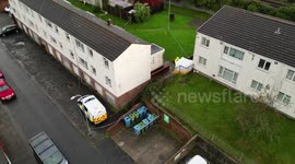 Three people arrested after discovery of two dead babies at property in South Wales