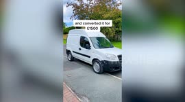 Man converts van for £3k to push himself out of his “comfort zone” and travel solo