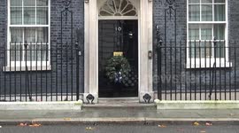 UK and Ukraine's First Ladies meet at 10 Downing Street in London