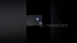 Mystery surrounds illuminated object spotted flying over Chinese city