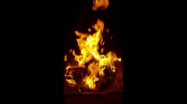 ASMR sounds of crackling fire pit is perfect thing to get you ready for colder monthss