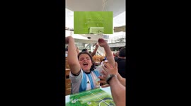 Blind boy is Lionel Messi superfan and cheers on his hero at the World Cup