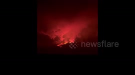 Hawaii’s Mauna Loa volcano erupts