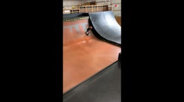 First day turns out to be the worst day for kid at skate camp *UGLY Skateboard Fail!*