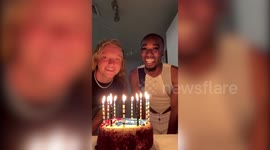 Couple find love in what they dub ''unusual heterosexual relationship'' due to his extreme femininity and her masculine traits