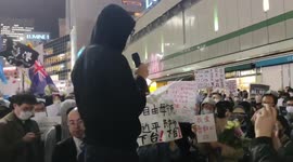 Japan: Another Protest Against China’s Zero-COVID Policy And President Xi Held In Tokyo 3
