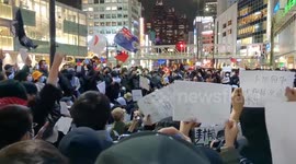 Japan: Another Protest Against China’s Zero-COVID Policy And President Xi Held In Tokyo 2