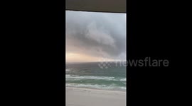 US: Waterspout Spotted Off Shore Of Panama City Beach, FL