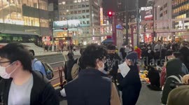 Japan: Man Disrupts Anti-China Protest, Asks Protesters To Remove Masks