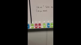 'Want me? Solve me!' - American teacher builds maths game with sweets and presents