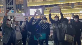 Japan: Another Protest Against China’s Zero-COVID Policy And President Xi Held In Tokyo 5