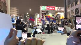 Chinese dissidents in Japan protest against brutal regime in homeland