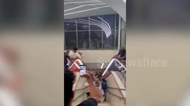 Proud England fan wears Crusader outfit at World Cup in Qatar