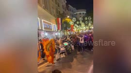 Fans enjoy carnival atmosphere at the World Cup in Qatar