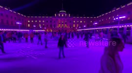 Skate season at London's Somerset House has begun