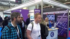 AI-based Autonomous Network exhibit at TechEx Global 2022 in Olympia London