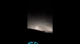 The weather went from calm to severe in a matter of minutes it was a hard ride home as there was almost 0 disability at times