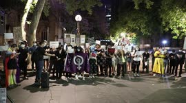 Candlelight vigil for freedom in China, Sydney, Australia