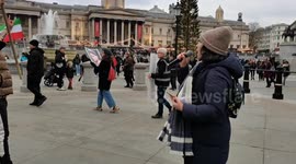 PMOI Demonstration in Support of the Iranian Revolution, London, United Kingdom