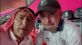 'I can't believe he's left Rashford out!' England fan inside Al-Bayt Stadium reacts to Southgate's XI