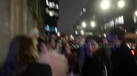 Florence Pugh arrives at the 25th British Independent Film Awards in an overwhelming big pink dress