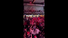 World Cup: England fans go crazy at Wembley Boxpark during Round of 16 match against Senegal