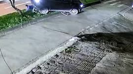 Chinese cyclist survives after being run over by reversing car