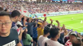 Japan fans cheer on their team in Qatar but fall short to Croatia in penalties