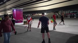 Qatar World Cup: England fans get their first touch put to the test