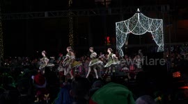 8th Annual Tree-lighting Event In Long Beach, CA, US