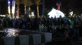 8th Annual Christmas Tree Lighting in Long Beach, CA, US