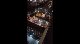 World Cup: Londoner films moment Morocco fans set off fireworks from his North Kensington balcony