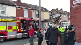UK: House Collapses In Portsmouth Prompting Evacuation And Street Closure