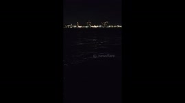 My husband and I were down at the St. Clair River fishing and I seen the moonlight dancing on the water.