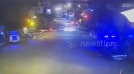 Three dead and one injured in level crossing collision in Thailand