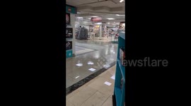 Heavy rains wreak havoc in Lisbon, Portugal