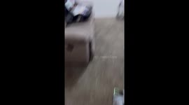 Woman caught her husband red-handed watching TV with their kid at bedtime!