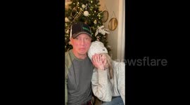 Prankster couple explains viral high jinks: Husband hilariously scares wife, who breaks mirror with hammer due to fright