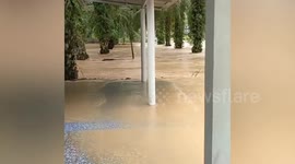 Floods swamp homes after heavy rain in southern Thailand