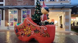 Christmas atmosphere in Malacca Malaysia
