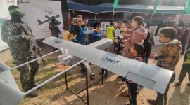 Hamas organized stand in solidarity with Jerusalem and the West Bank, in Jabalia camp northern Gaza