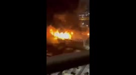 Moscow mall ravaged by huge fire; one person dead