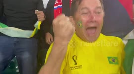 World Cup: Brazil fans go wild as Neymar puts them in front against Croatia