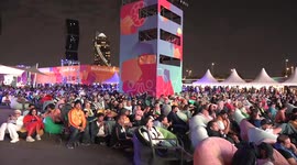 Croatia fans celebrate shock World Cup victory of Brazil in Qatar