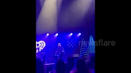 Khalid performing at the Jingle Ball concert in Detroit, MI, USA